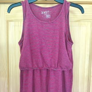 Latched mama nursing tank